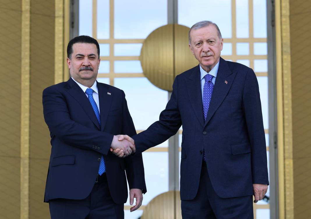 Irak Başbakanı Ankara’da! Külliye’de resmi tören: Sudani’den güç birliği mesajı... 35